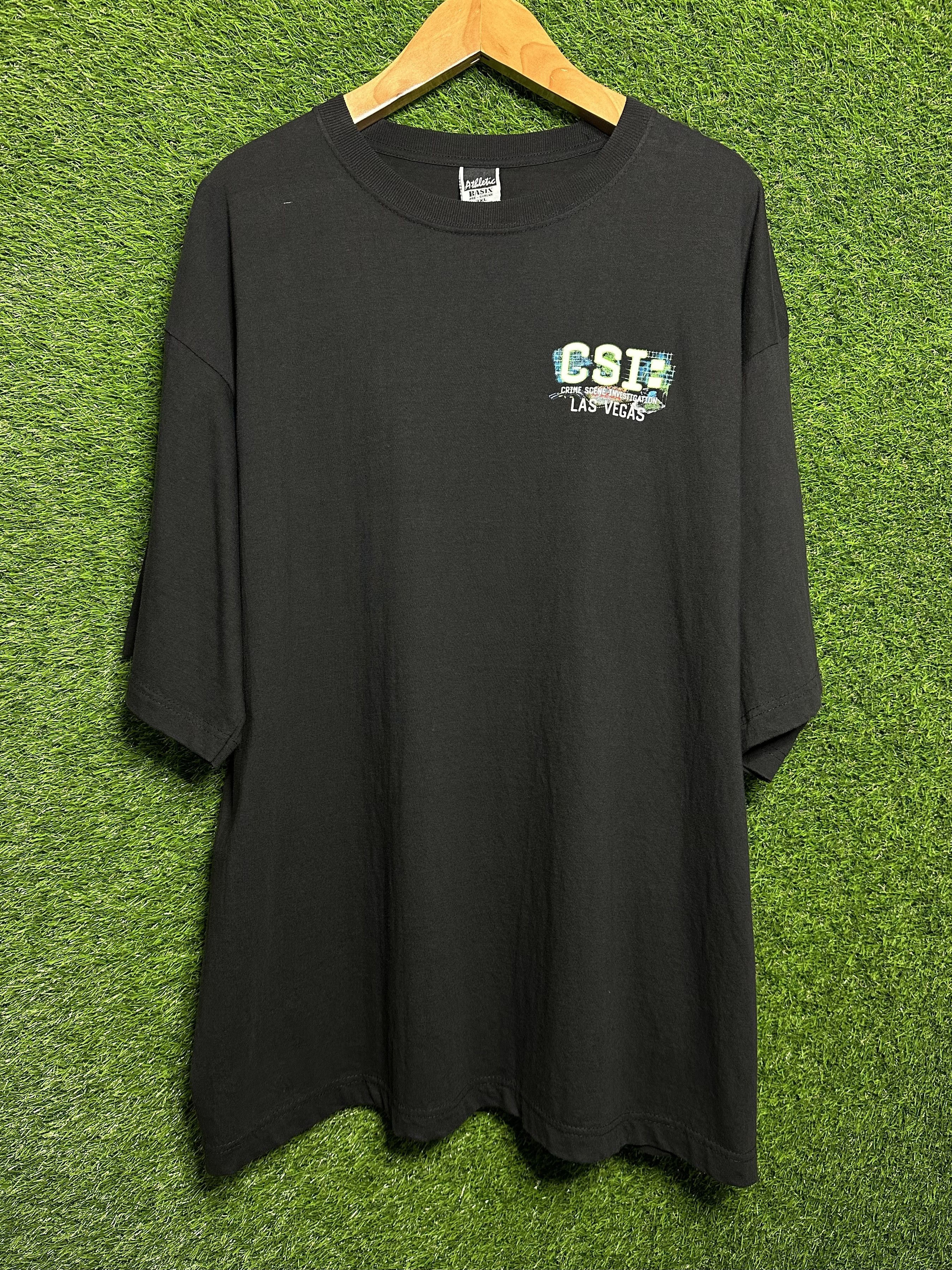 Vintage Vintage CSI Las vegas 00s tv show promo tee shirt Size US XXL / EU 58 / 5 - 5 Thumbnail