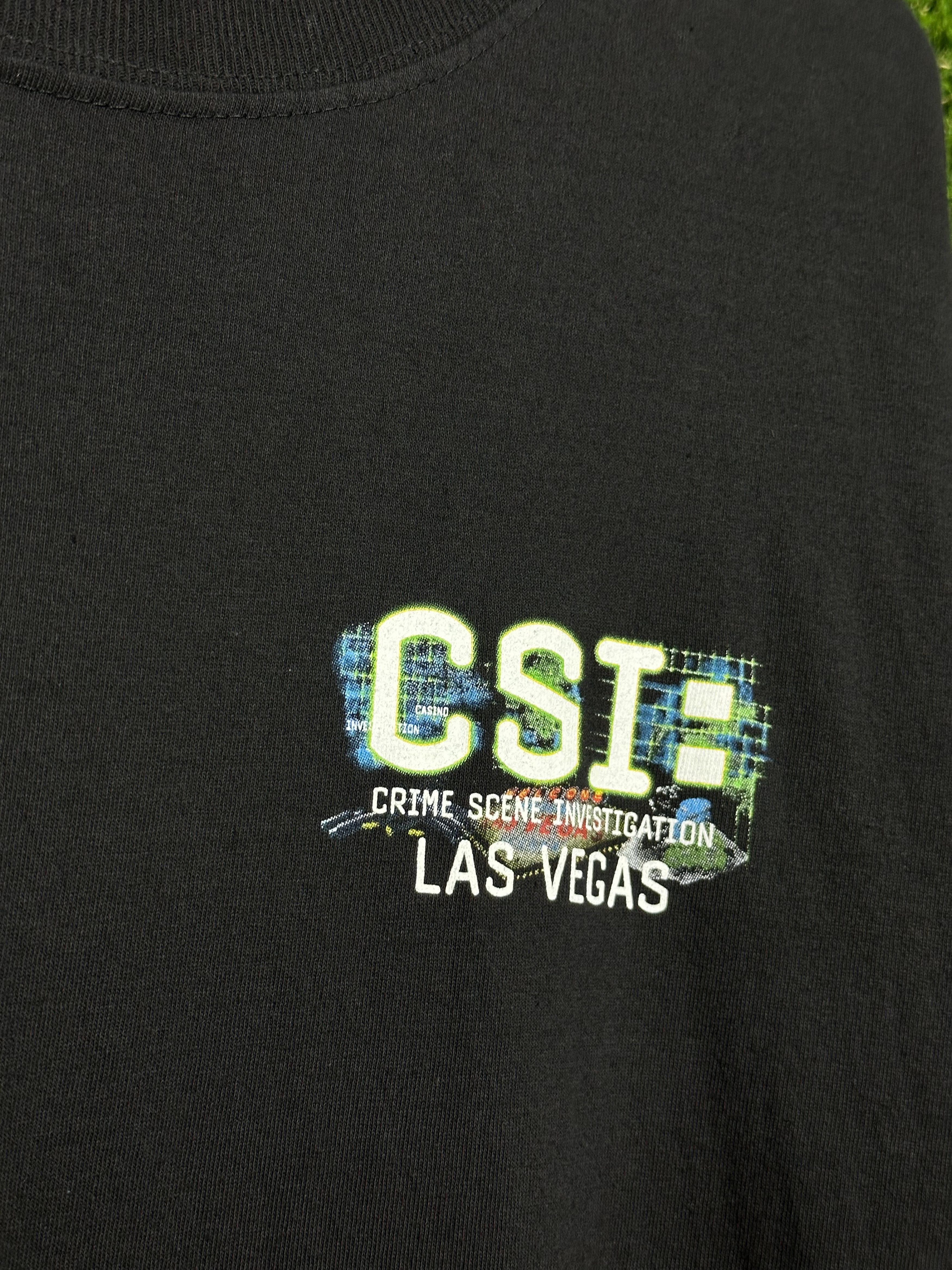Vintage Vintage CSI Las vegas 00s tv show promo tee shirt Size US XXL / EU 58 / 5 - 4 Thumbnail
