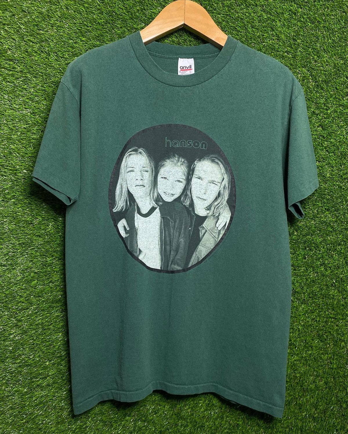 Band Tees 🚨Vintage Hanson 1997 Band Tee T-Shirt Size US L / EU 52-54 / 3 - 1 Thumbnail