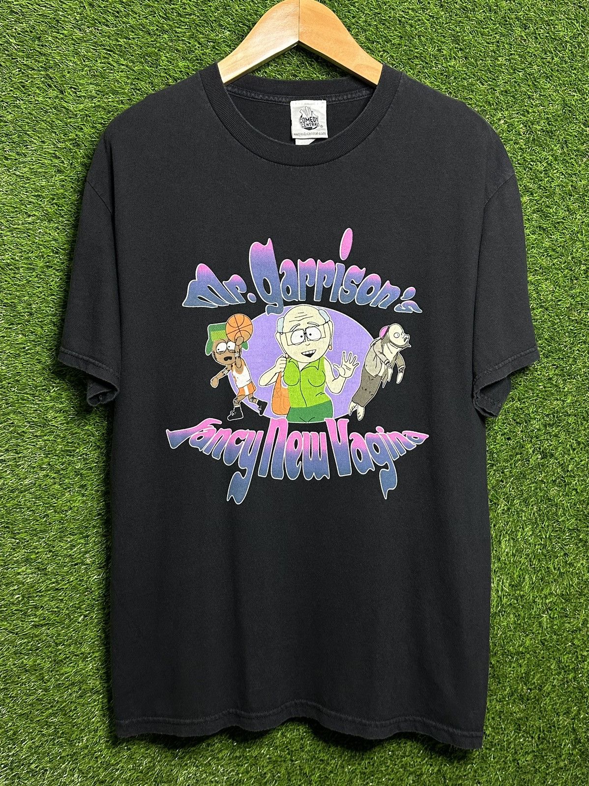 Vintage 💥Vintage South park Mr. Garrison’s new vagina 2005 T-shirt Size US L / EU 52-54 / 3 - 1 Thumbnail