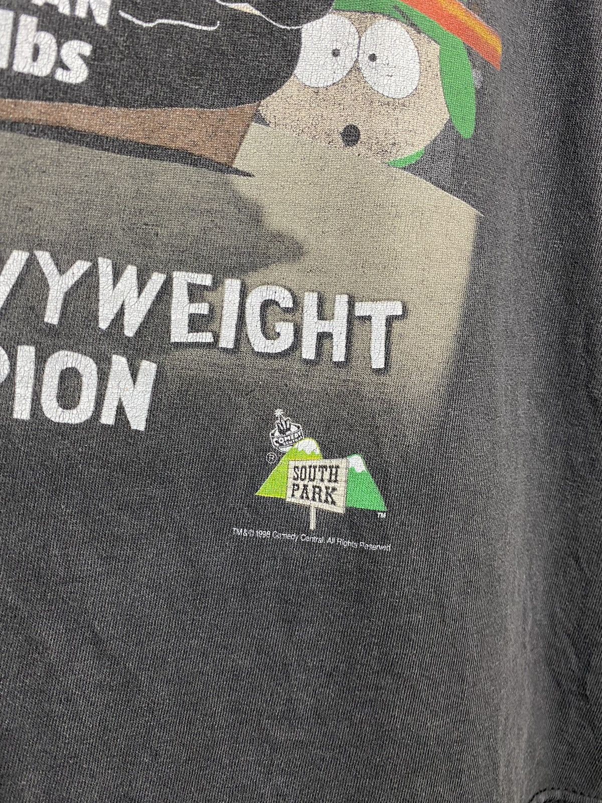 Vintage 🚨Vintage South park cartman stone cold 1998 T-shirt Size US L / EU 52-54 / 3 - 4 Thumbnail