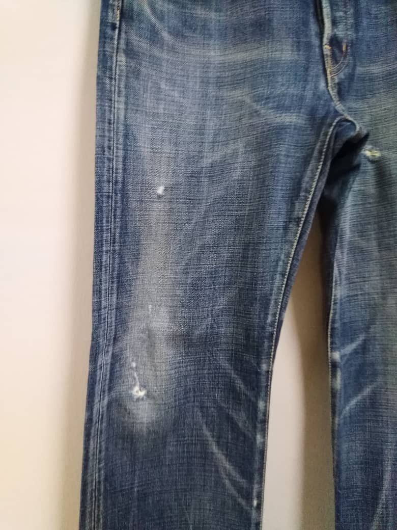 Spellbound Vintage Japanese Spellbound Blue Distressed Denime Size US 32 / EU 48 - 9 Thumbnail