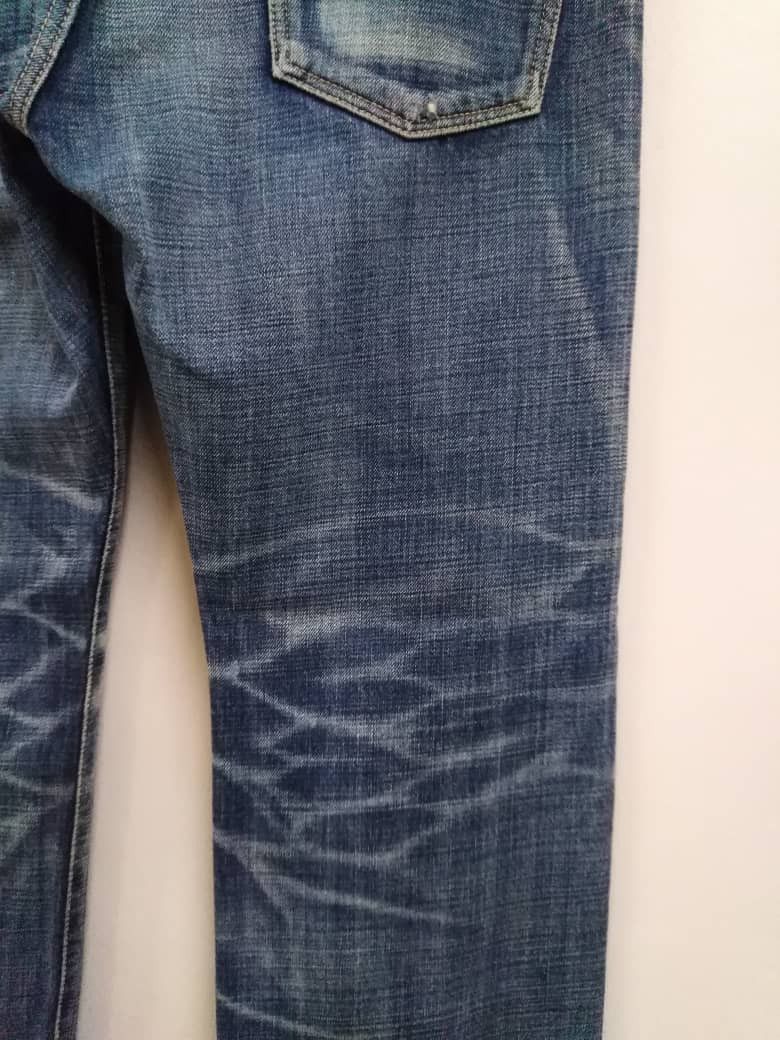 Spellbound Vintage Japanese Spellbound Blue Distressed Denime Size US 32 / EU 48 - 13 Thumbnail