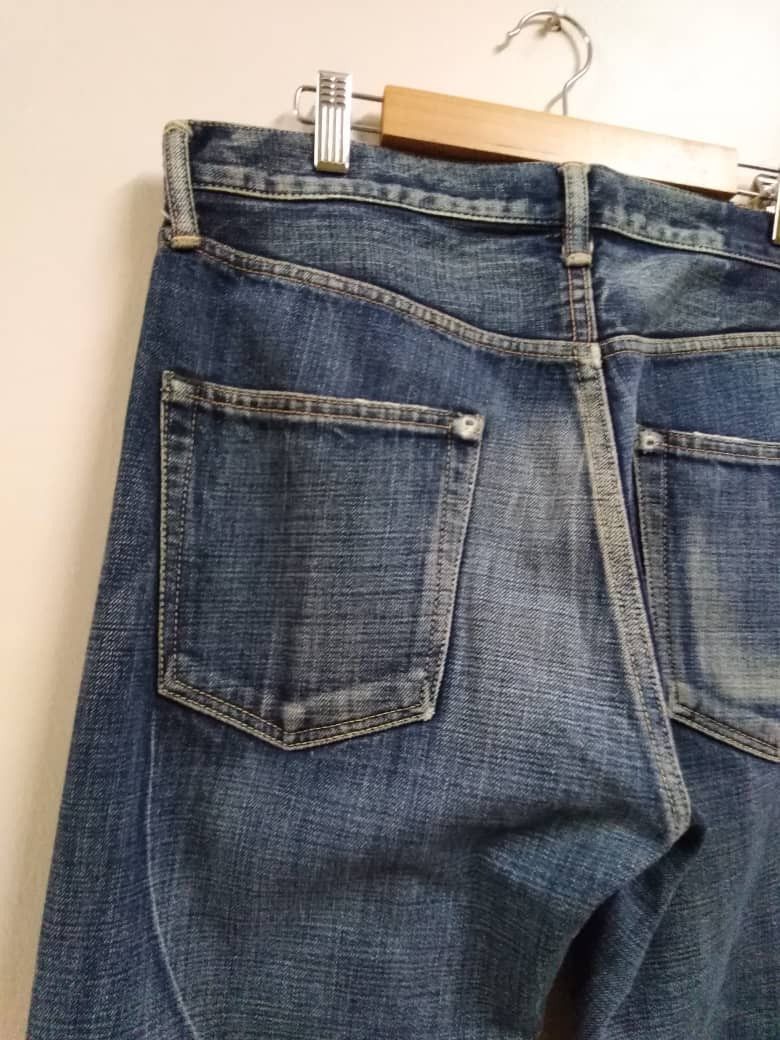 Spellbound Vintage Japanese Spellbound Blue Distressed Denime Size US 32 / EU 48 - 12 Thumbnail