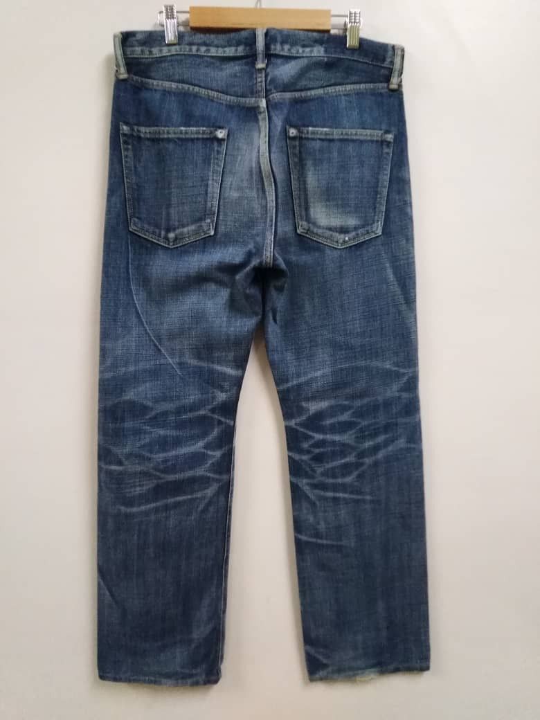 Spellbound Vintage Japanese Spellbound Blue Distressed Denime Size US 32 / EU 48 - 2 Thumbnail