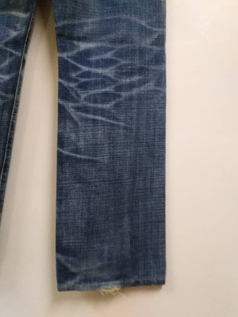 Spellbound Vintage Japanese Spellbound Blue Distressed Denime Size US 32 / EU 48 - 14 Thumbnail