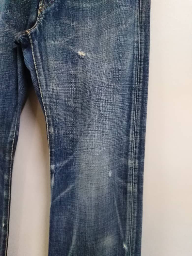 Spellbound Vintage Japanese Spellbound Blue Distressed Denime Size US 32 / EU 48 - 7 Thumbnail