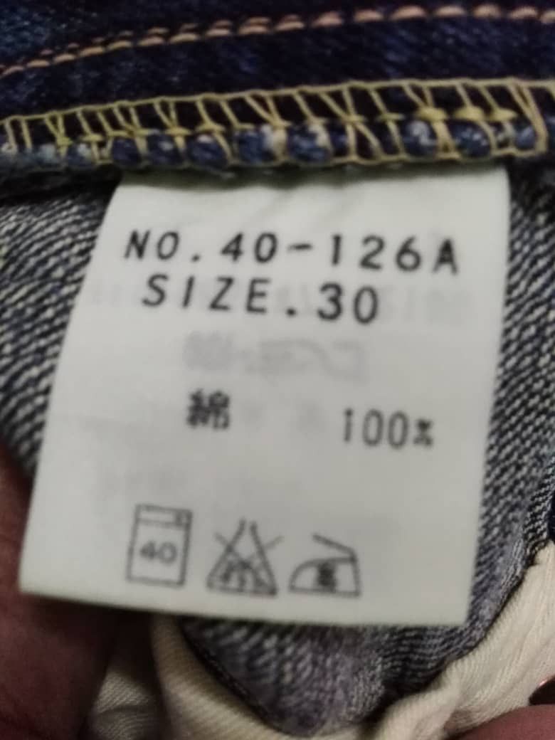 Spellbound Vintage Japanese Spellbound Blue Distressed Denime Size US 32 / EU 48 - 18 Thumbnail