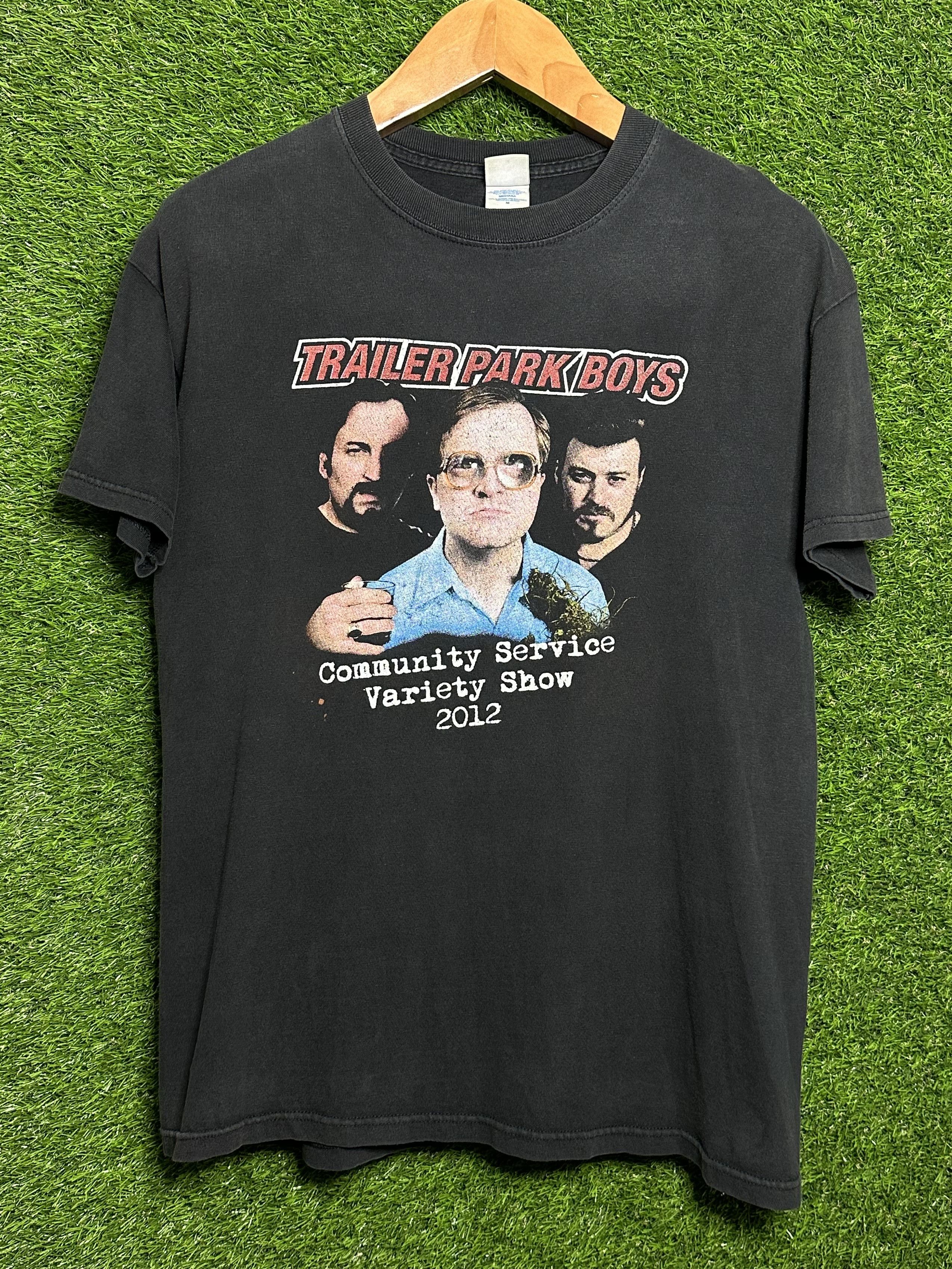 Vintage Trailer park boys community service 2012 tee shirt