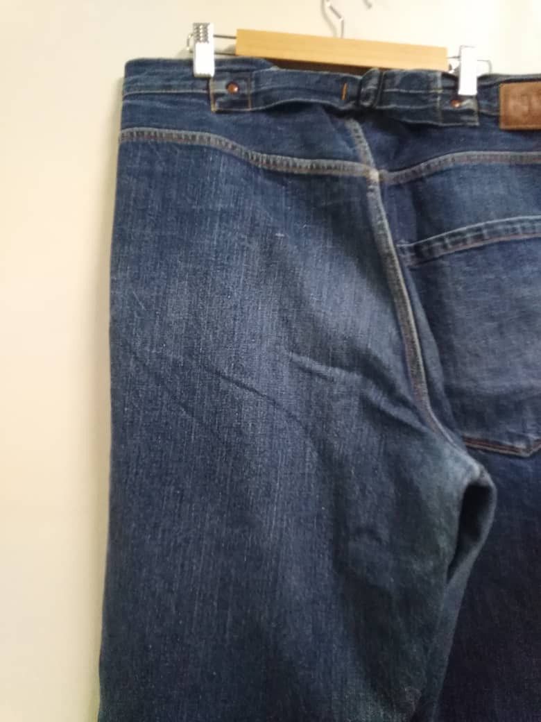 Gap Vintage Selvedge Redline Made In Italy Gap Buckles Jeans Size US 33 - 23 Thumbnail