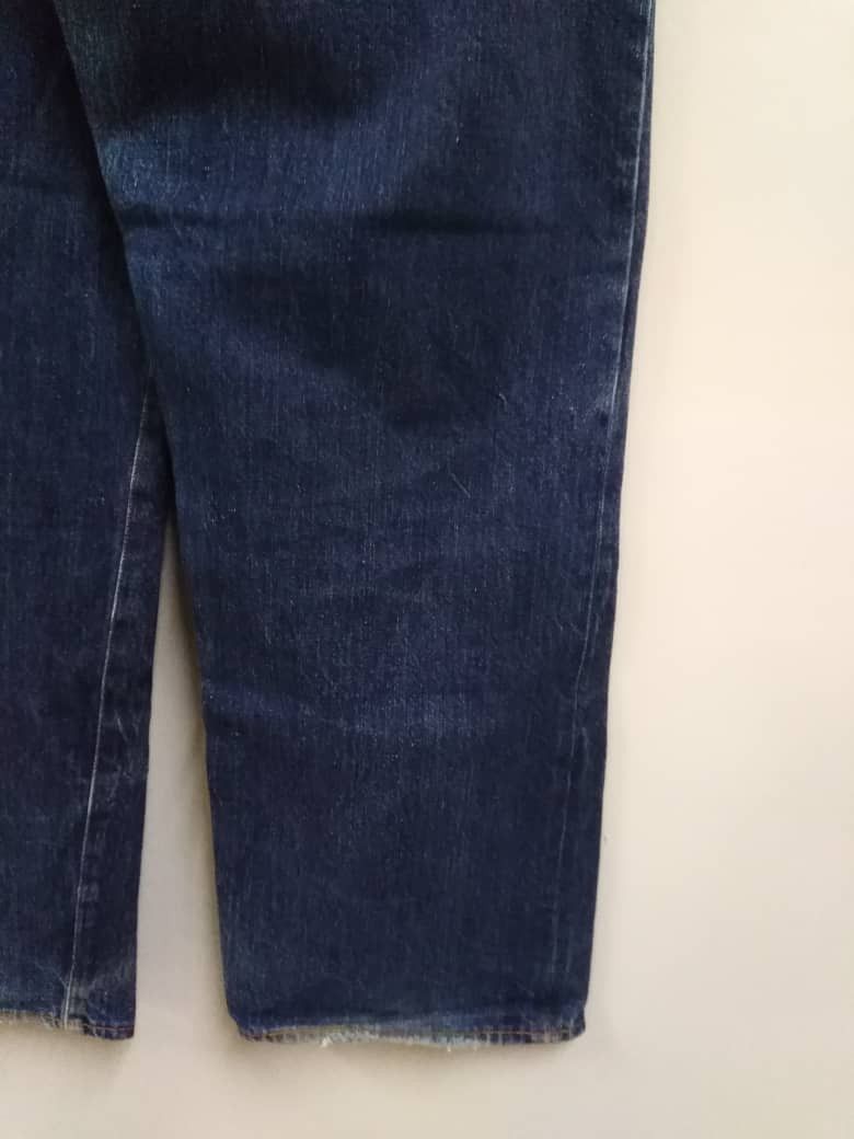 Gap Vintage Selvedge Redline Made In Italy Gap Buckles Jeans Size US 33 - 12 Thumbnail