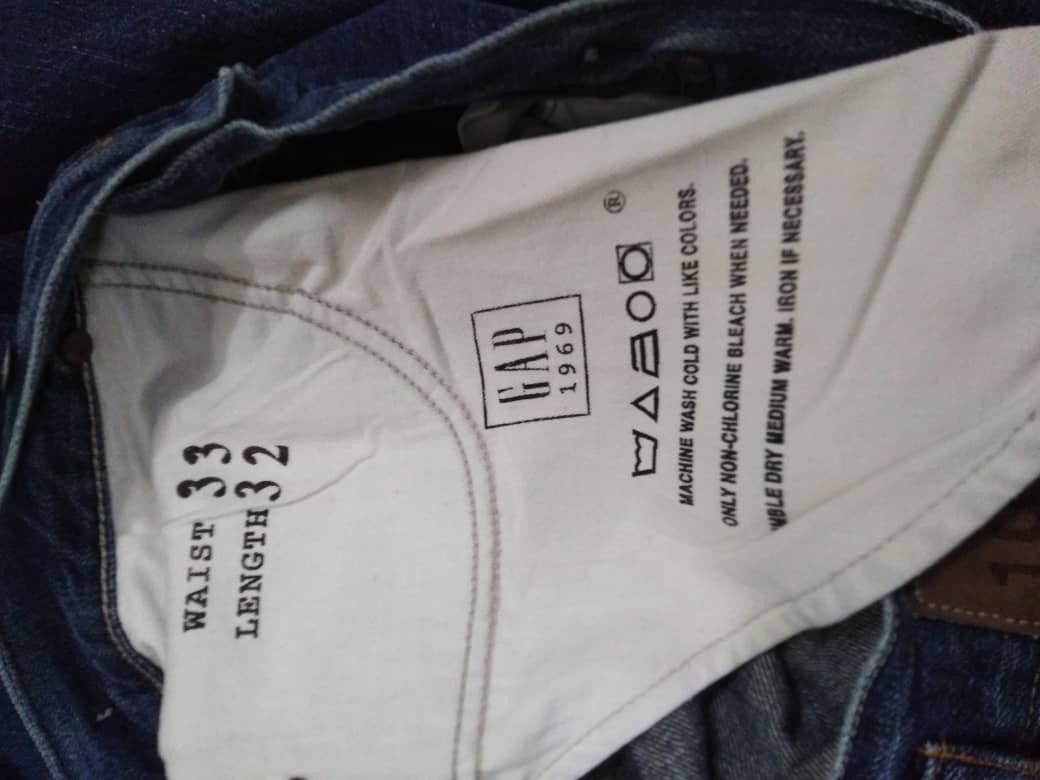 Gap Vintage Selvedge Redline Made In Italy Gap Buckles Jeans Size US 33 - 24 Thumbnail
