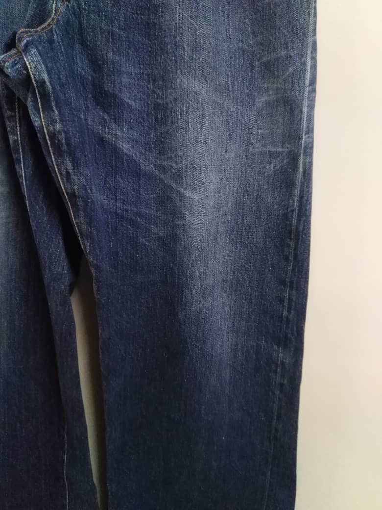 Gap Vintage Selvedge Redline Made In Italy Gap Buckles Jeans Size US 33 - 4 Thumbnail