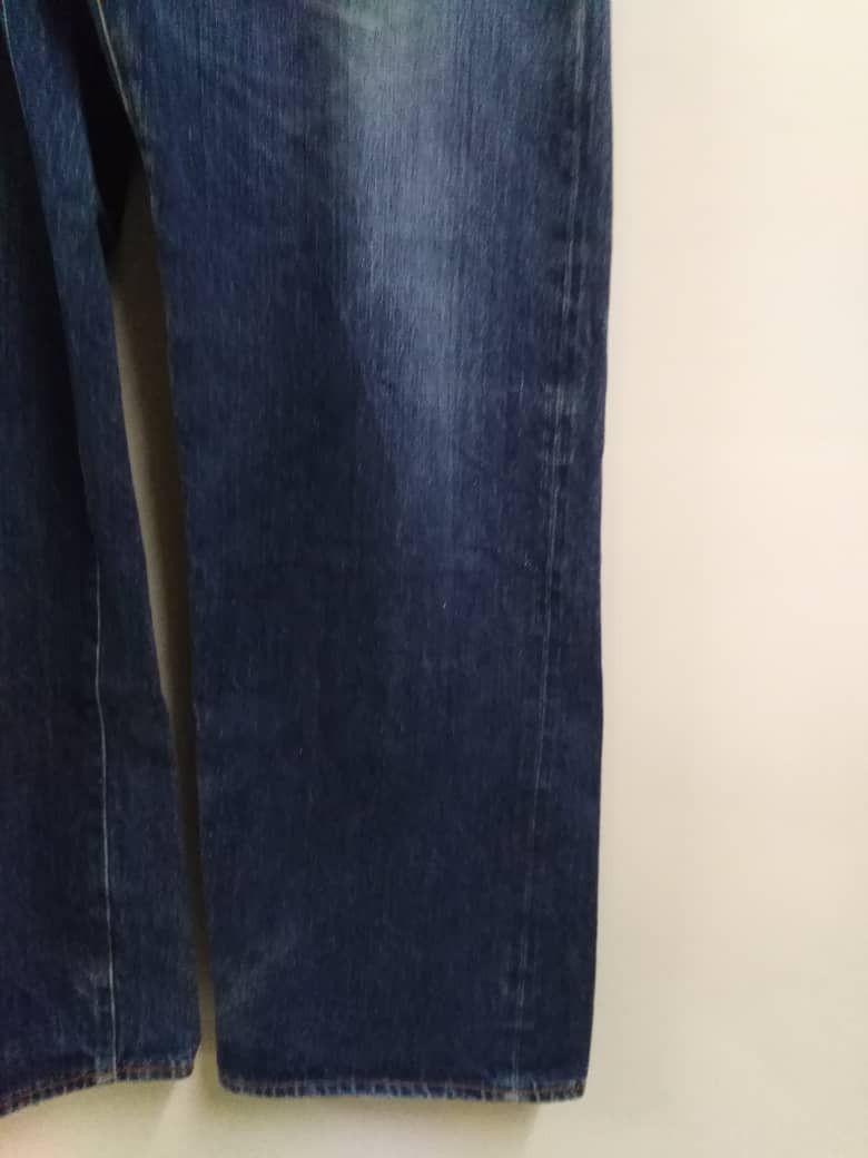 Gap Vintage Selvedge Redline Made In Italy Gap Buckles Jeans Size US 33 - 6 Thumbnail