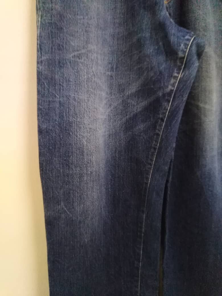 Gap Vintage Selvedge Redline Made In Italy Gap Buckles Jeans Size US 33 - 8 Thumbnail