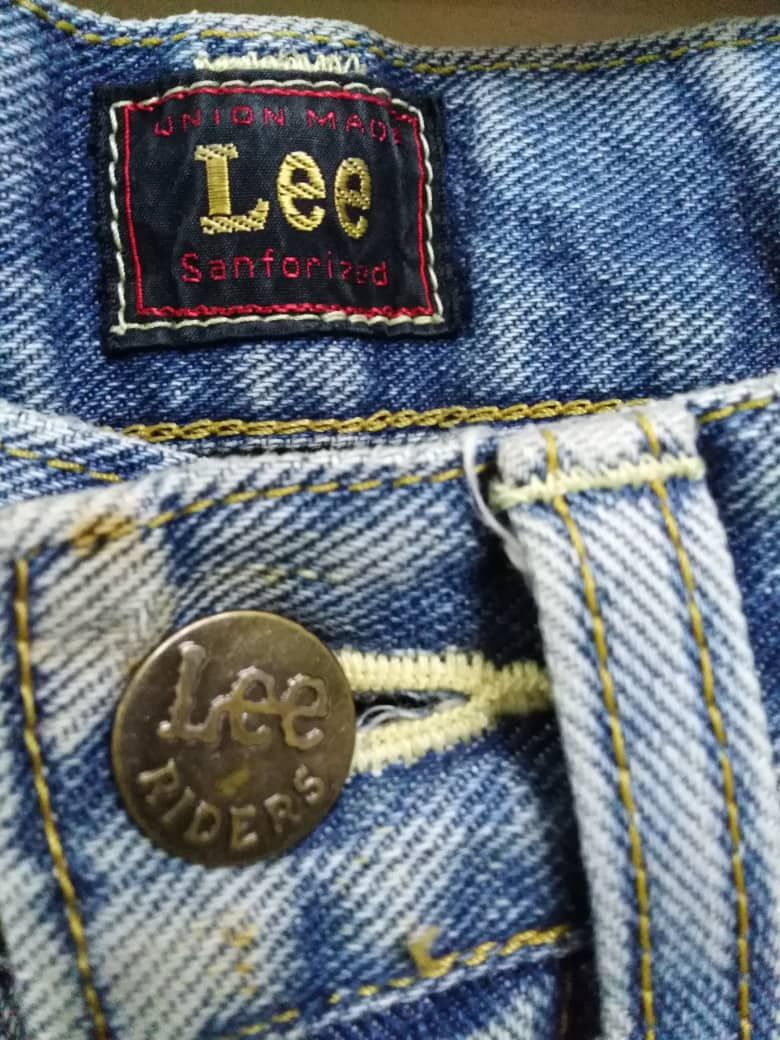 Lee Vintage Selvedge Lee Button Leather Patch Union Made Size US 28 / EU 44 - 21 Thumbnail