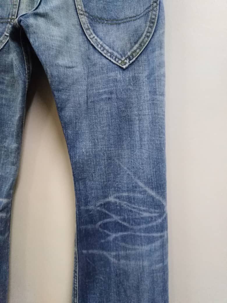 Lee Vintage Selvedge Lee Button Leather Patch Union Made Size US 28 / EU 44 - 11 Thumbnail