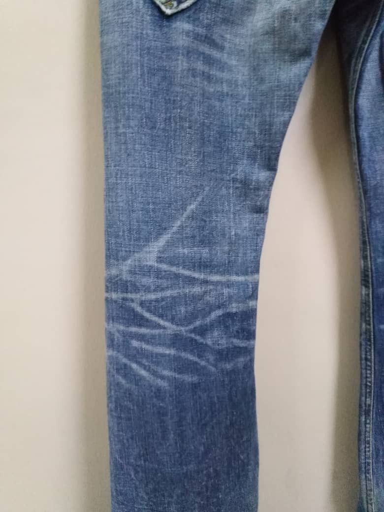 Lee Vintage Selvedge Lee Button Leather Patch Union Made Size US 28 / EU 44 - 13 Thumbnail