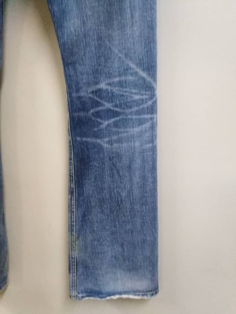Lee Vintage Selvedge Lee Button Leather Patch Union Made Size US 28 / EU 44 - 12 Thumbnail