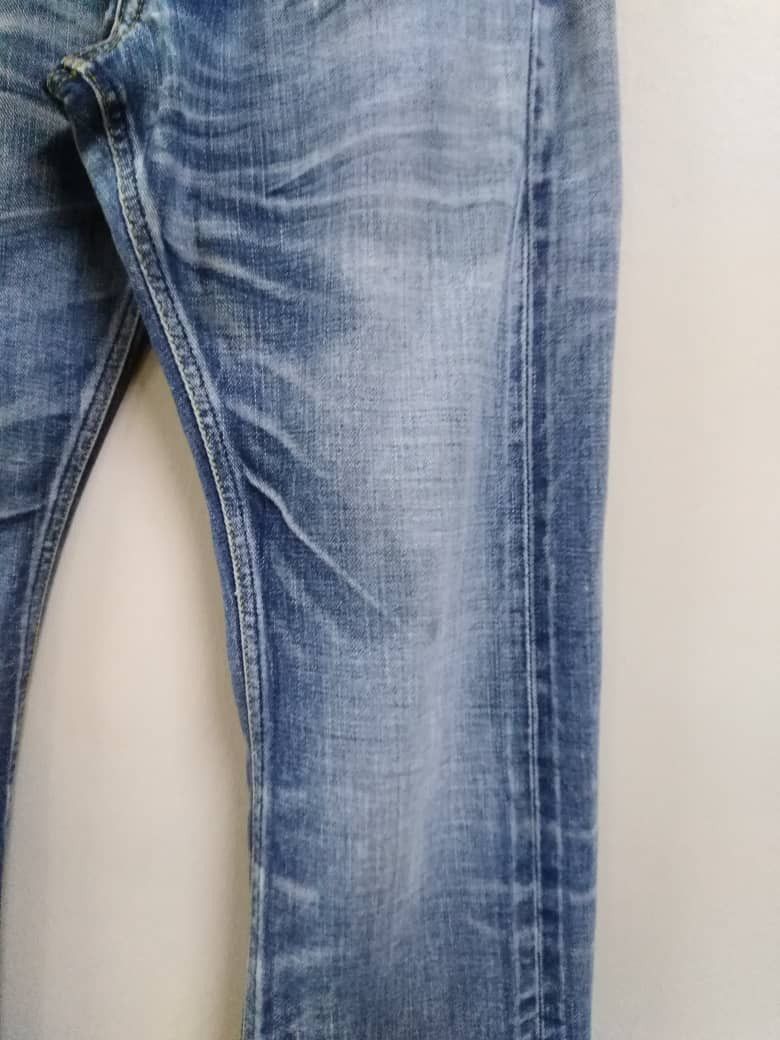 Lee Vintage Selvedge Lee Button Leather Patch Union Made Size US 28 / EU 44 - 5 Thumbnail