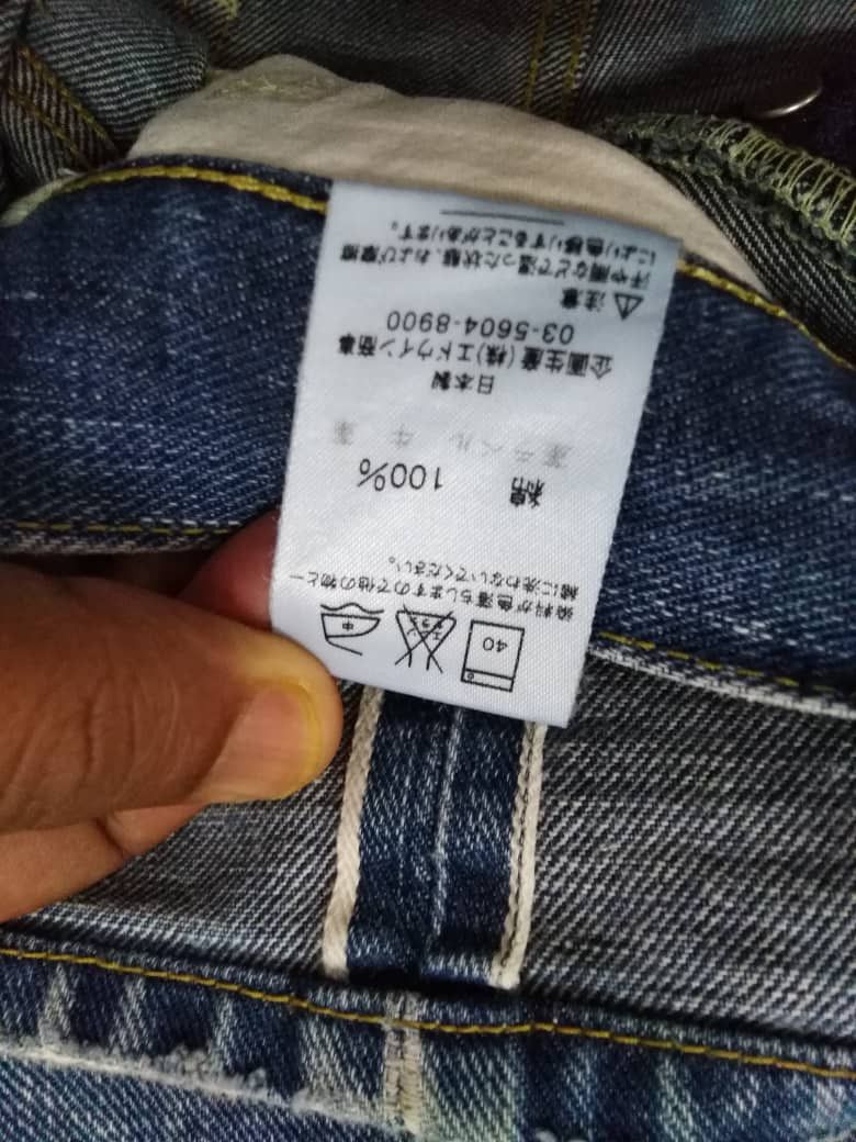Lee Vintage Selvedge Lee Button Leather Patch Union Made Size US 28 / EU 44 - 22 Thumbnail