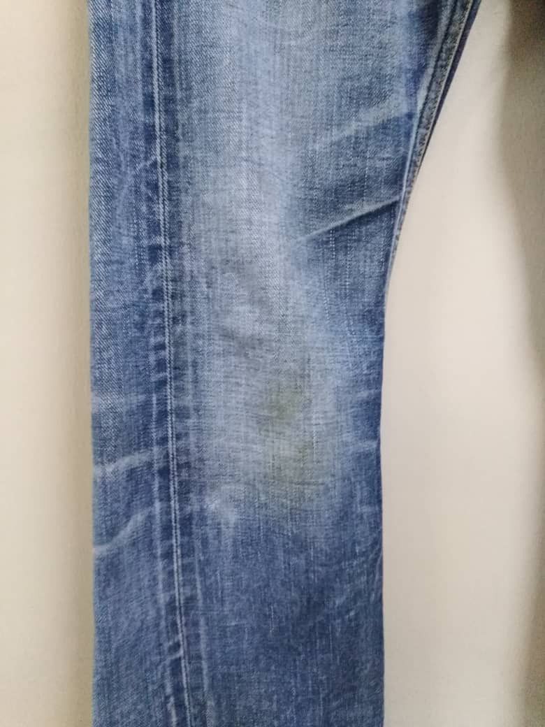 Lee Vintage Selvedge Lee Button Leather Patch Union Made Size US 28 / EU 44 - 8 Thumbnail