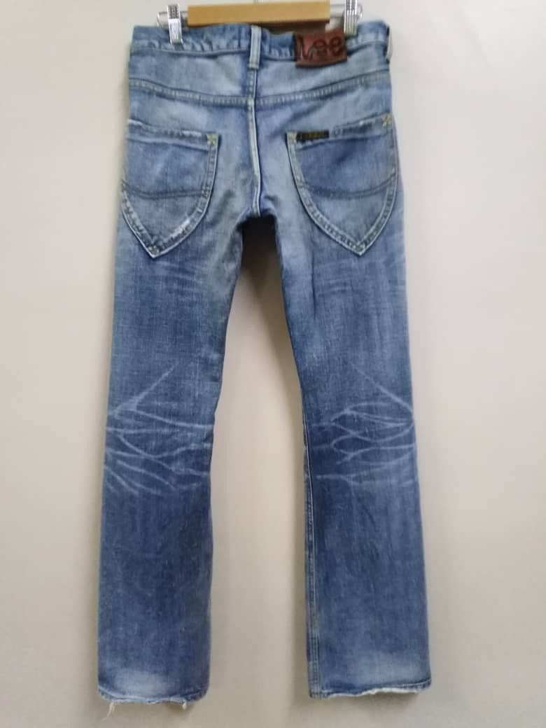 Lee Vintage Selvedge Lee Button Leather Patch Union Made Size US 28 / EU 44 - 2 Thumbnail