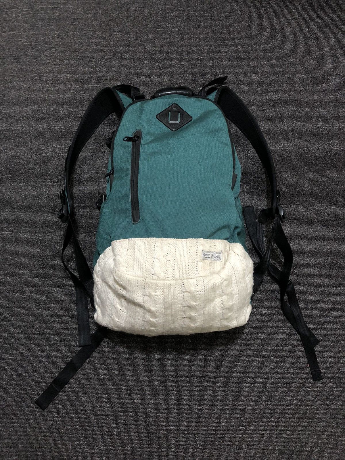 image of Visvim 20L OG Backpack in Green/White, Men's