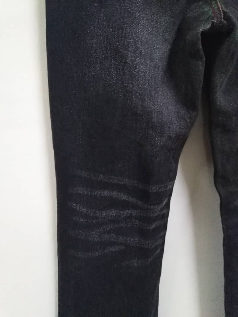 Tornado Mart Super Black Japanese Designer Atelier Sab Men Jeans Size US 32 / EU 48 - 8 Thumbnail