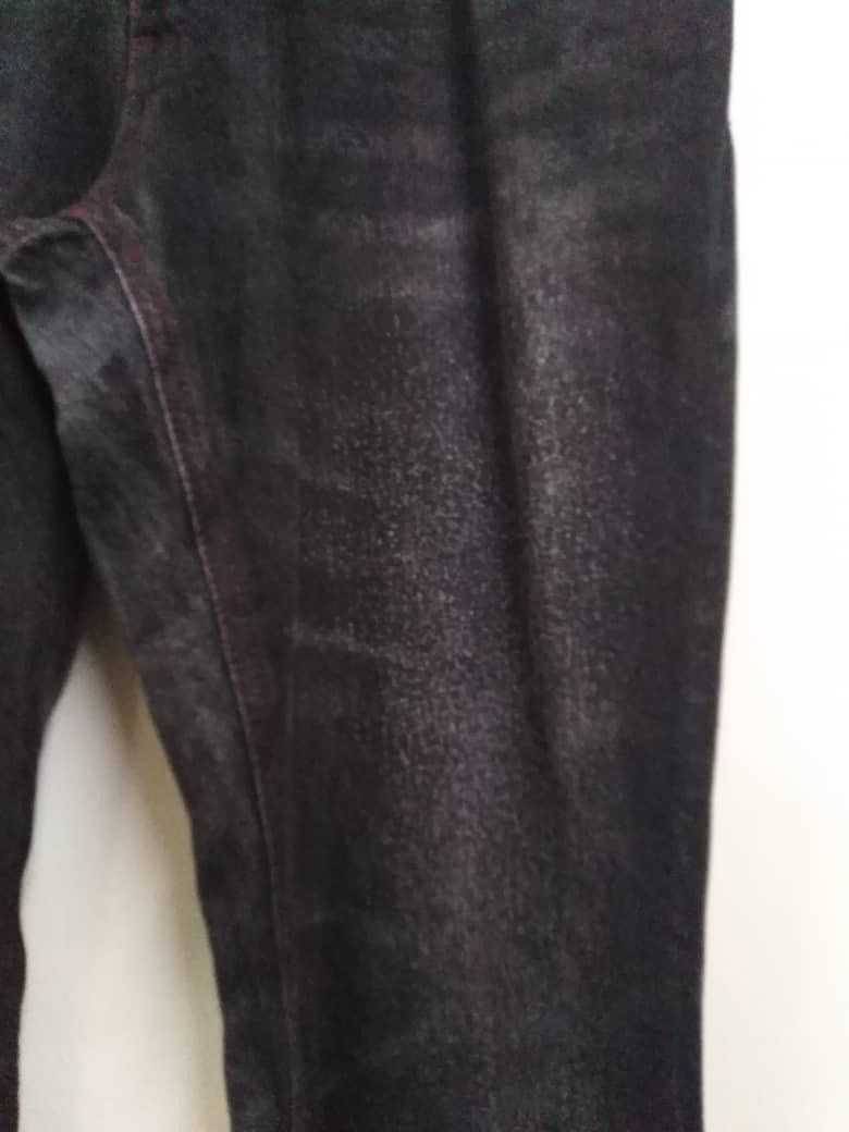 Tornado Mart Super Black Japanese Designer Atelier Sab Men Jeans Size US 32 / EU 48 - 7 Thumbnail