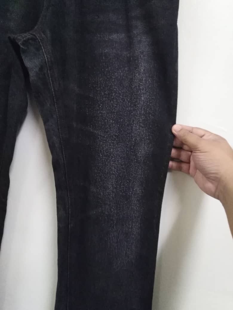 Tornado Mart Super Black Japanese Designer Atelier Sab Men Jeans Size US 32 / EU 48 - 10 Thumbnail