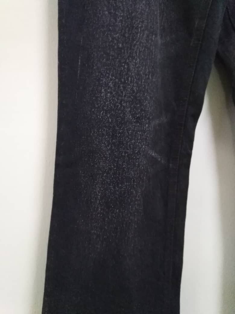 Tornado Mart Super Black Japanese Designer Atelier Sab Men Jeans Size US 32 / EU 48 - 22 Thumbnail