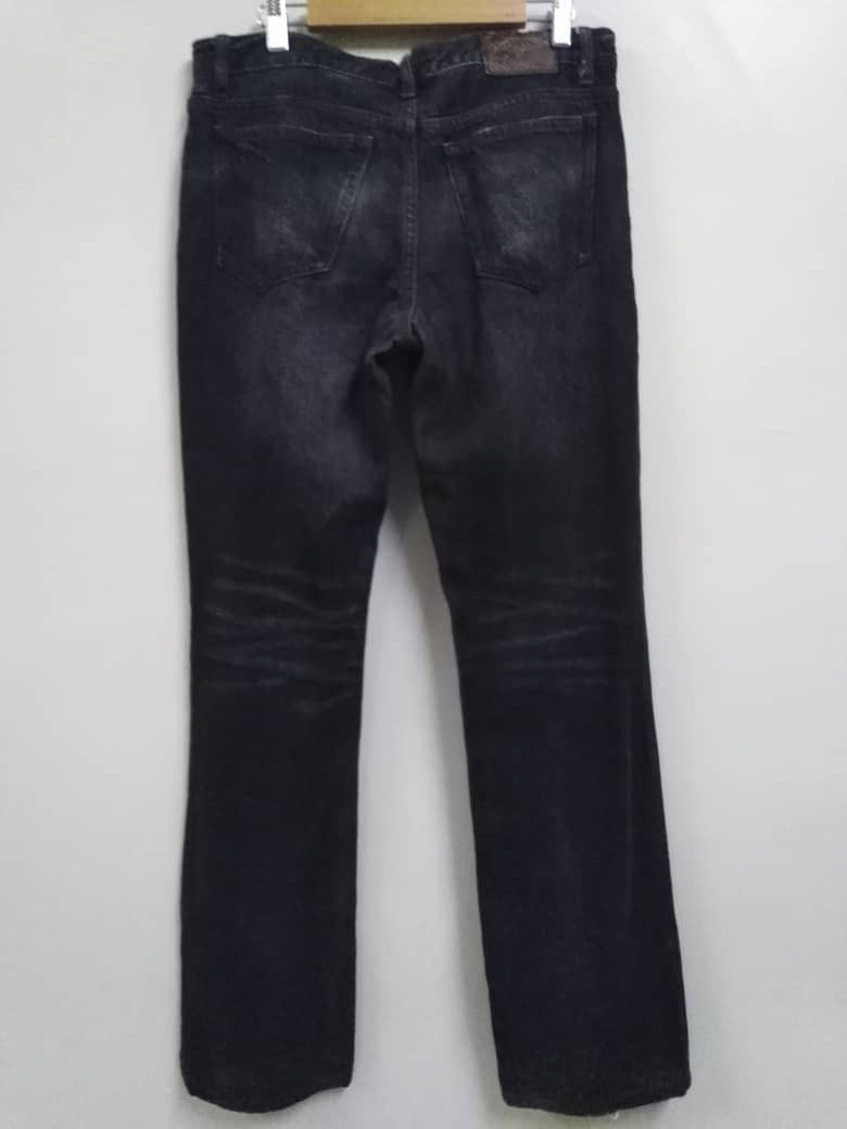 Tornado Mart Super Black Japanese Designer Atelier Sab Men Jeans Size US 32 / EU 48 - 23 Thumbnail