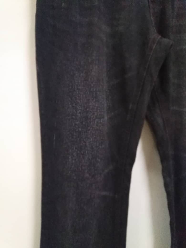 Tornado Mart Super Black Japanese Designer Atelier Sab Men Jeans Size US 32 / EU 48 - 16 Thumbnail