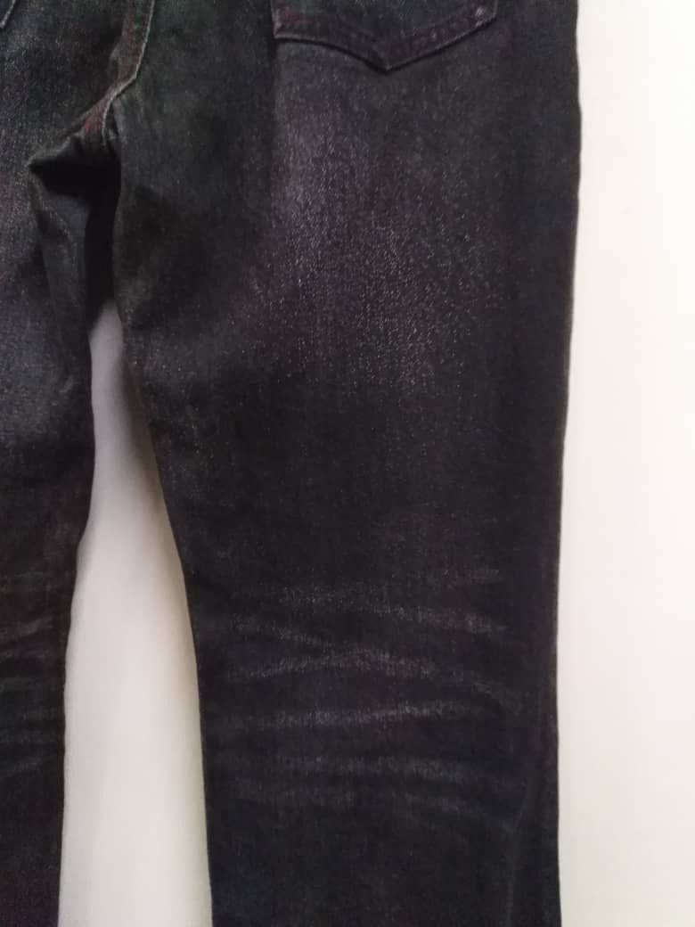 Tornado Mart Super Black Japanese Designer Atelier Sab Men Jeans Size US 32 / EU 48 - 13 Thumbnail
