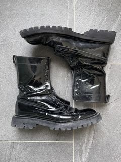 Christian Dior 2020s Navy Diorcamp Combat Boots · INTO