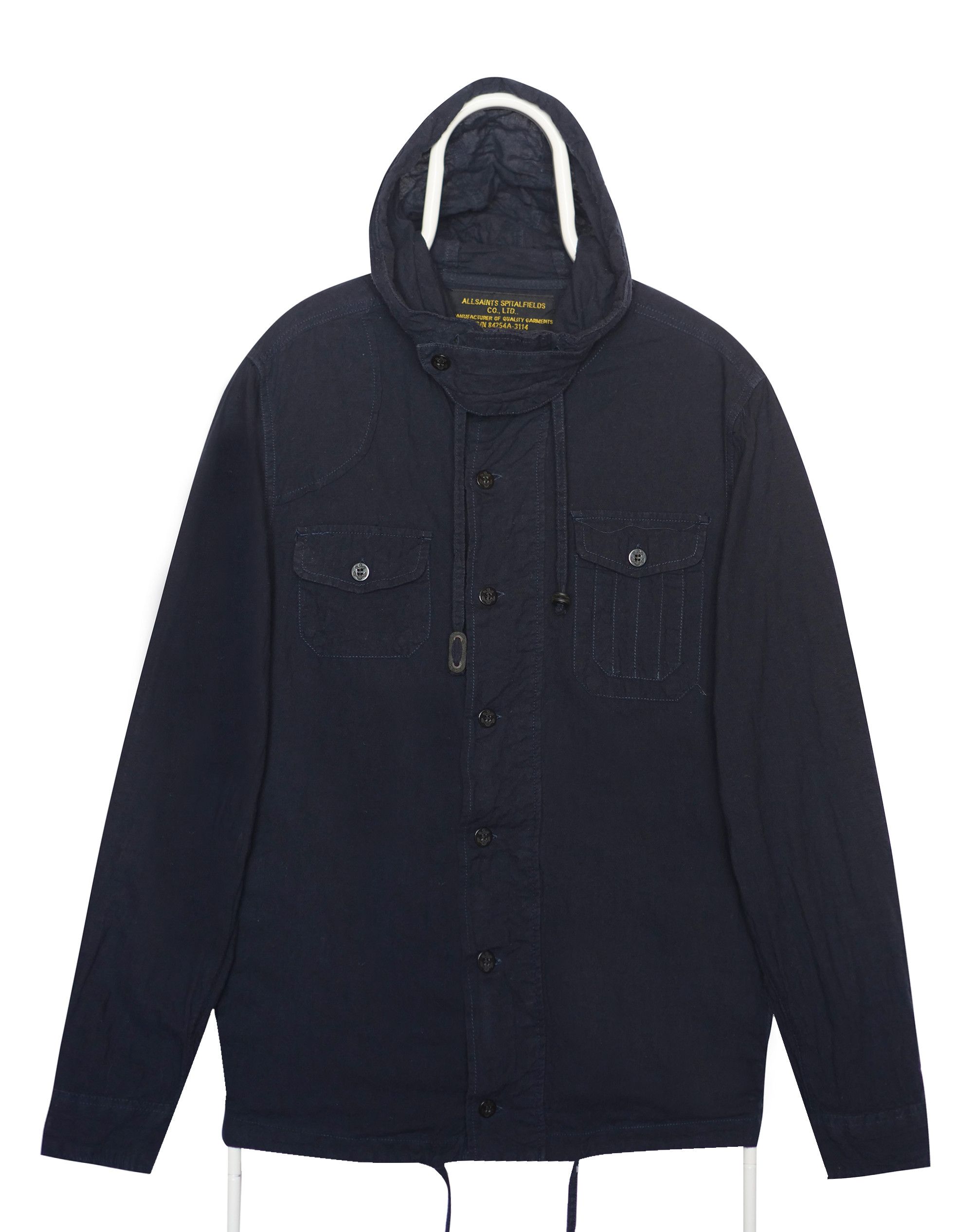 Allsaints Allsaints hooded shirt Size US S / EU 44-46 / 1 - 2 Thumbnail