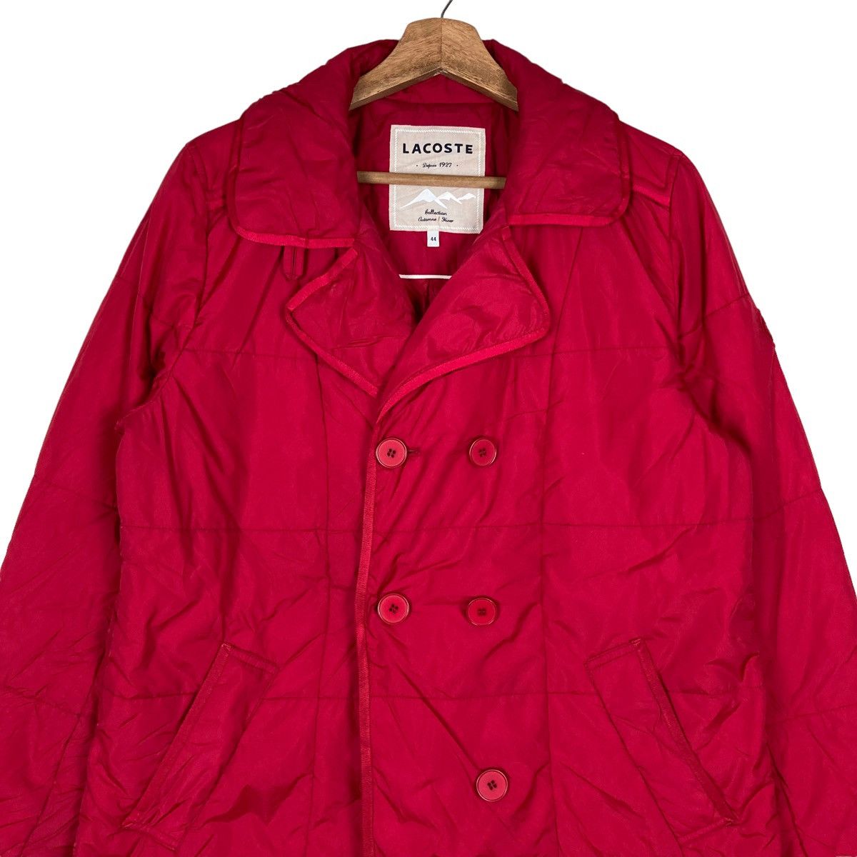 Lacoste Vintage Lacoste Flat Button Jacket Size US M / EU 48-50 / 2 - 2 Thumbnail