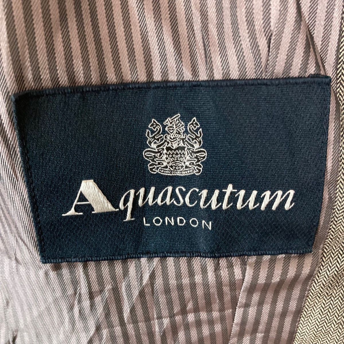 Aquascutum Vintage Aquascutum Flat Button Coat Jacket Size US S / EU 44-46 / 1 - 6 Thumbnail