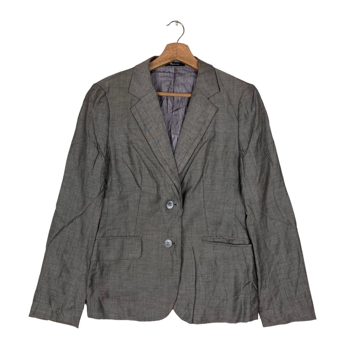 Aquascutum Vintage Aquascutum Flat Button Coat Jacket Size US S / EU 44-46 / 1 - 1 Thumbnail