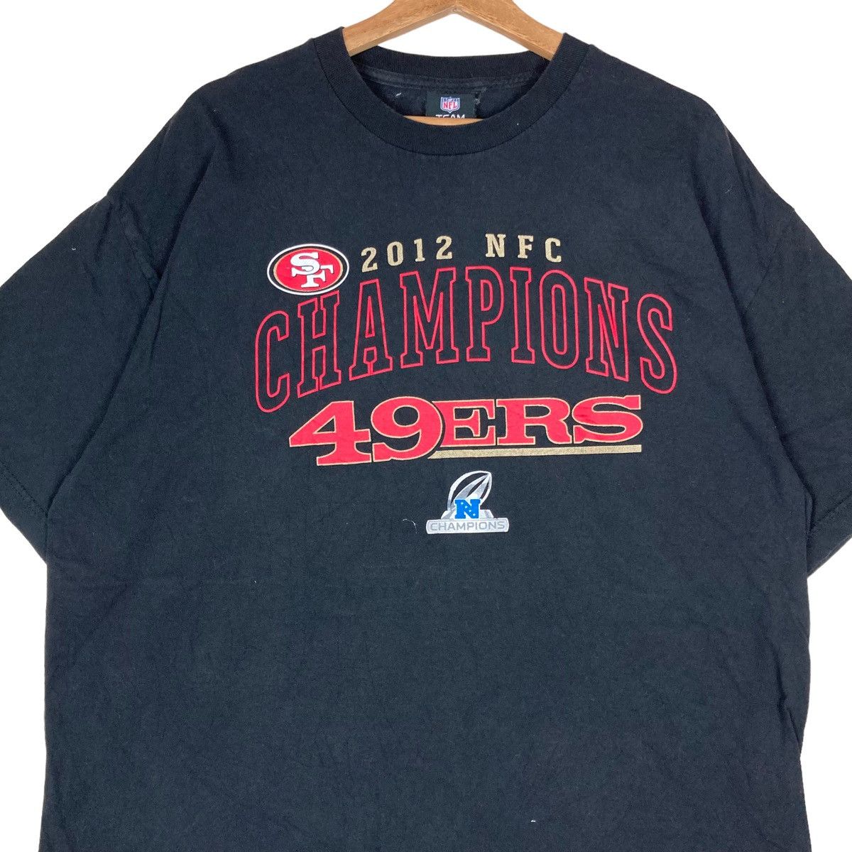 NFL Vintage NFL Team Apparel Spellout Pullover Jumper Tshirt Size US XL / EU 56 / 4 - 2 Thumbnail
