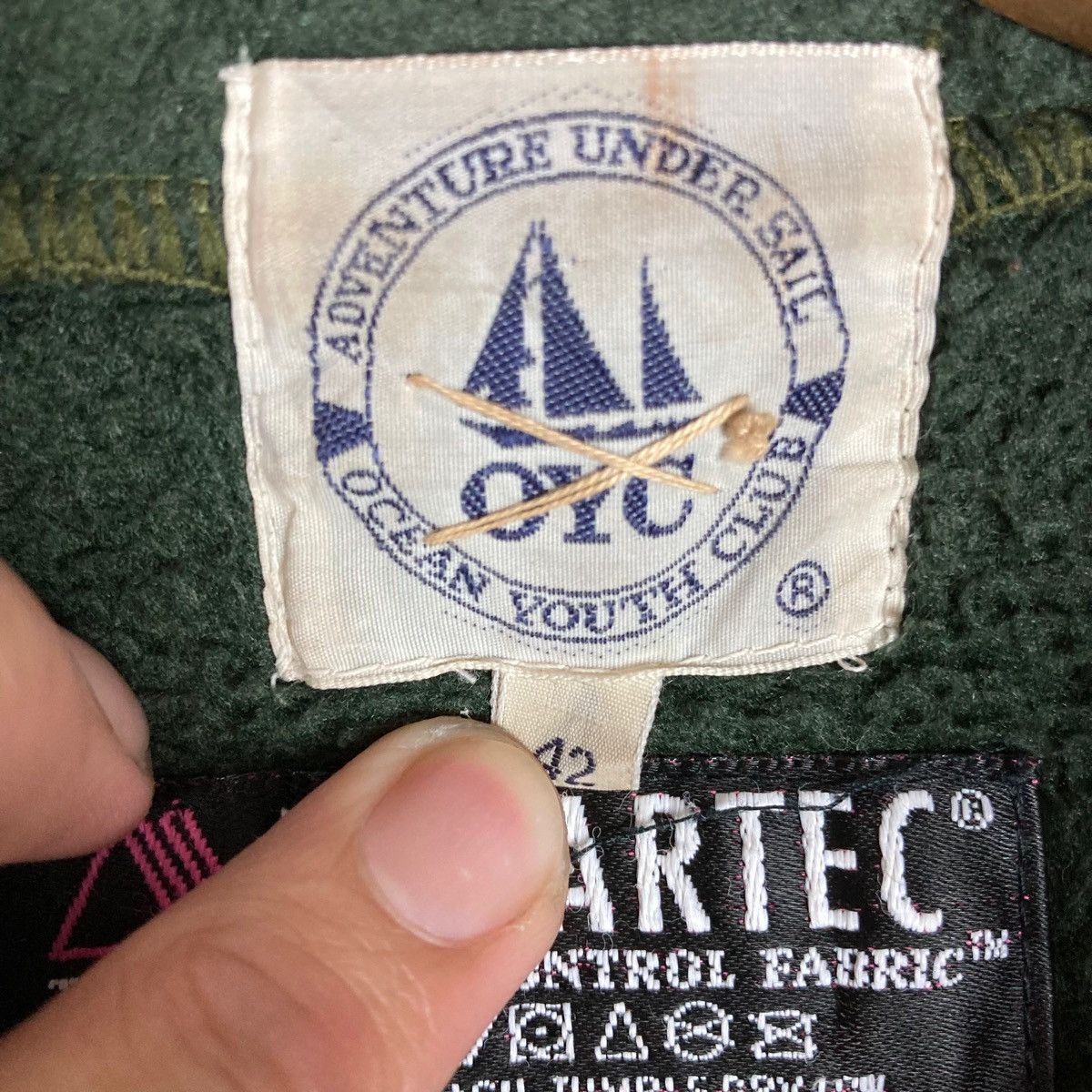 Vintage Vintage Ocean Youth Club Toggle Button Jacket Size US L / EU 52-54 / 3 - 6 Thumbnail