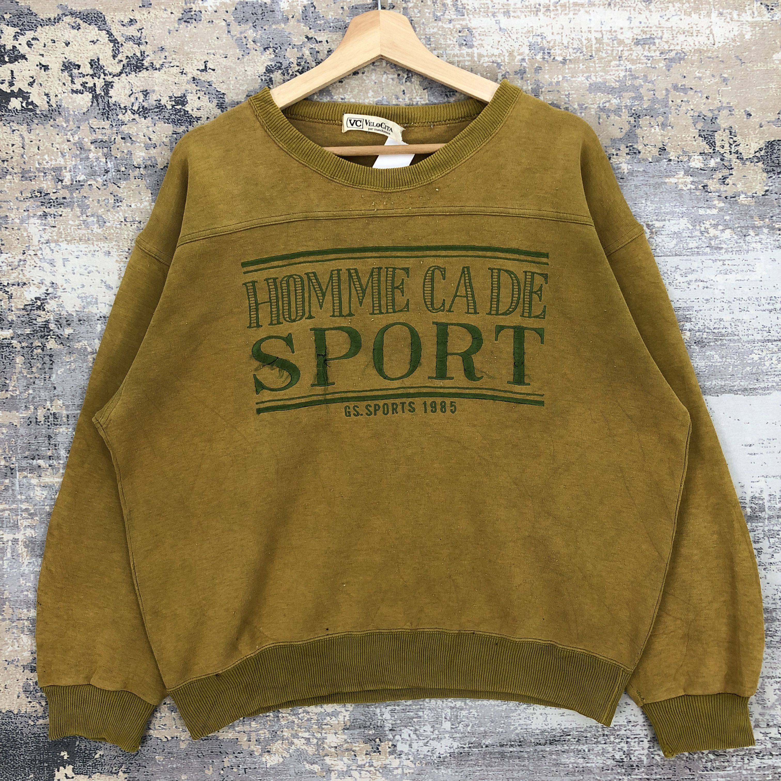 Japanese Brand Vintage Homme Cade Sport Sweater Japanese Sweatshirt Size US L / EU 52-54 / 3 - 1 Thumbnail