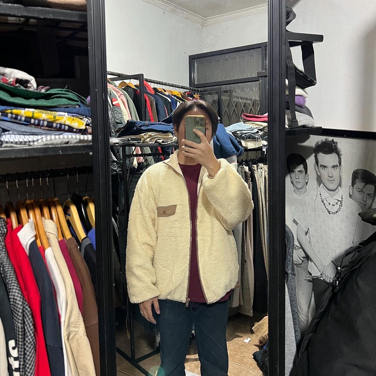 Japanese Brand Pair pair japanese boa fleece jacket Size US M / EU 48-50 / 2 - 10 Thumbnail