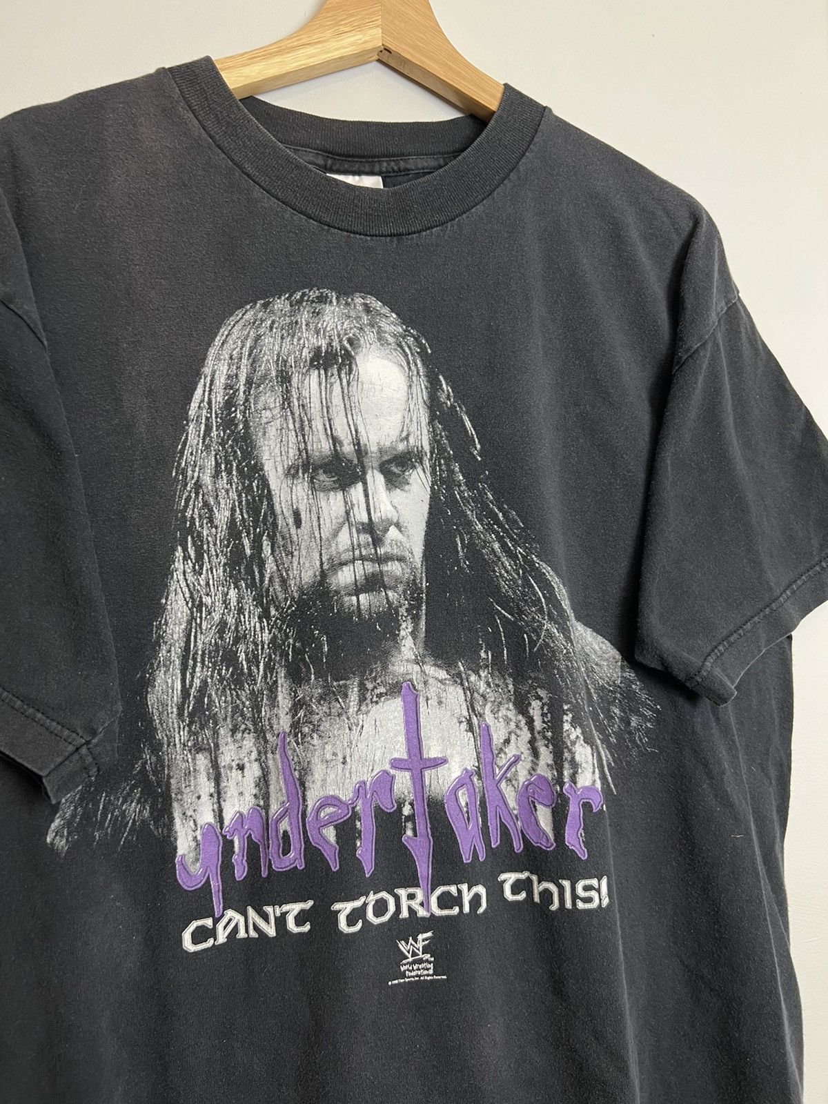 Vintage Vintage Undertaker t shirt 1998 like Sting Razor Stone Cold Size US L / EU 52-54 / 3 - 2 Thumbnail