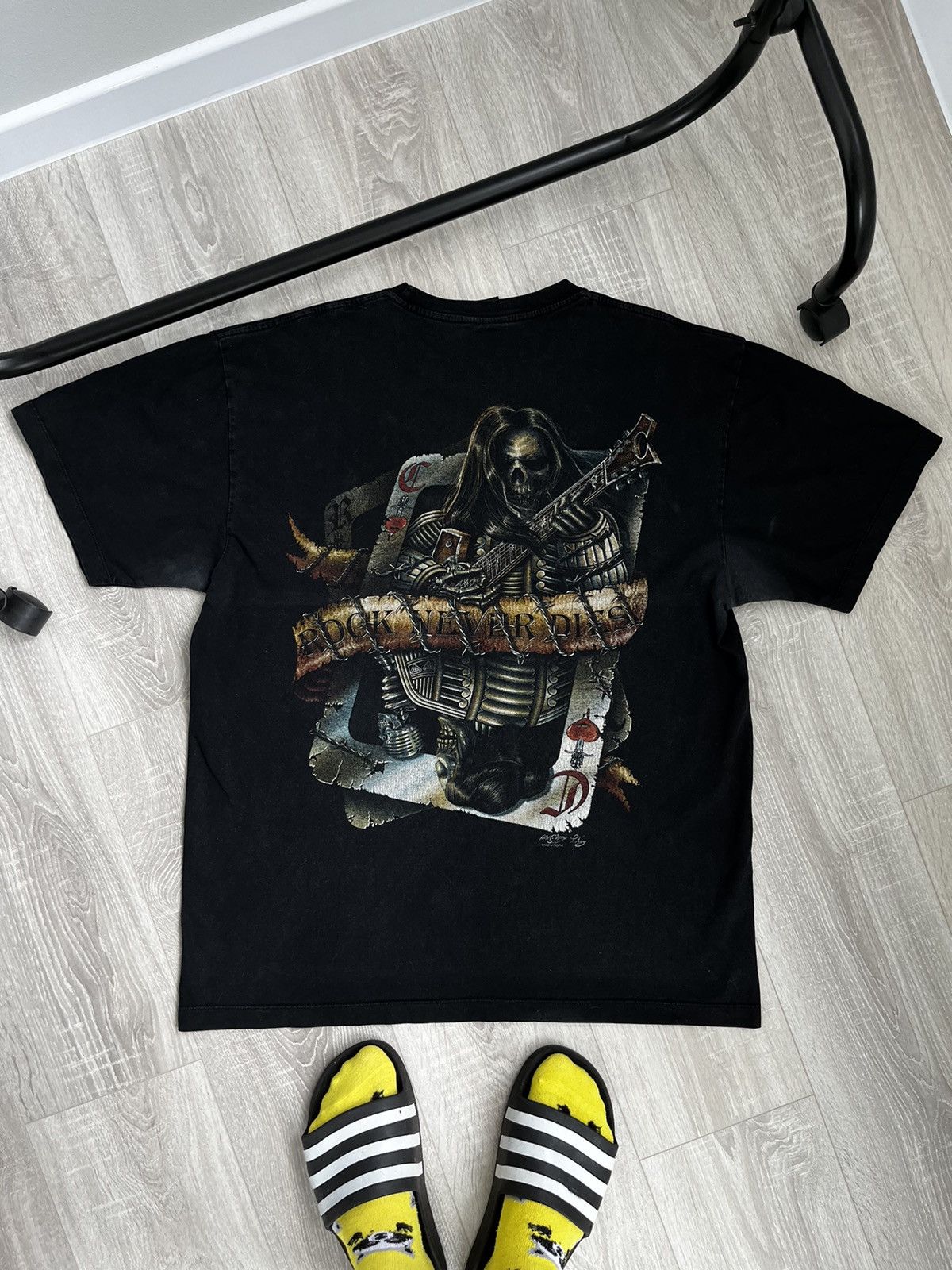 Devilock × Rebel × Skulls t shirt devilock anti power rebel | Grailed