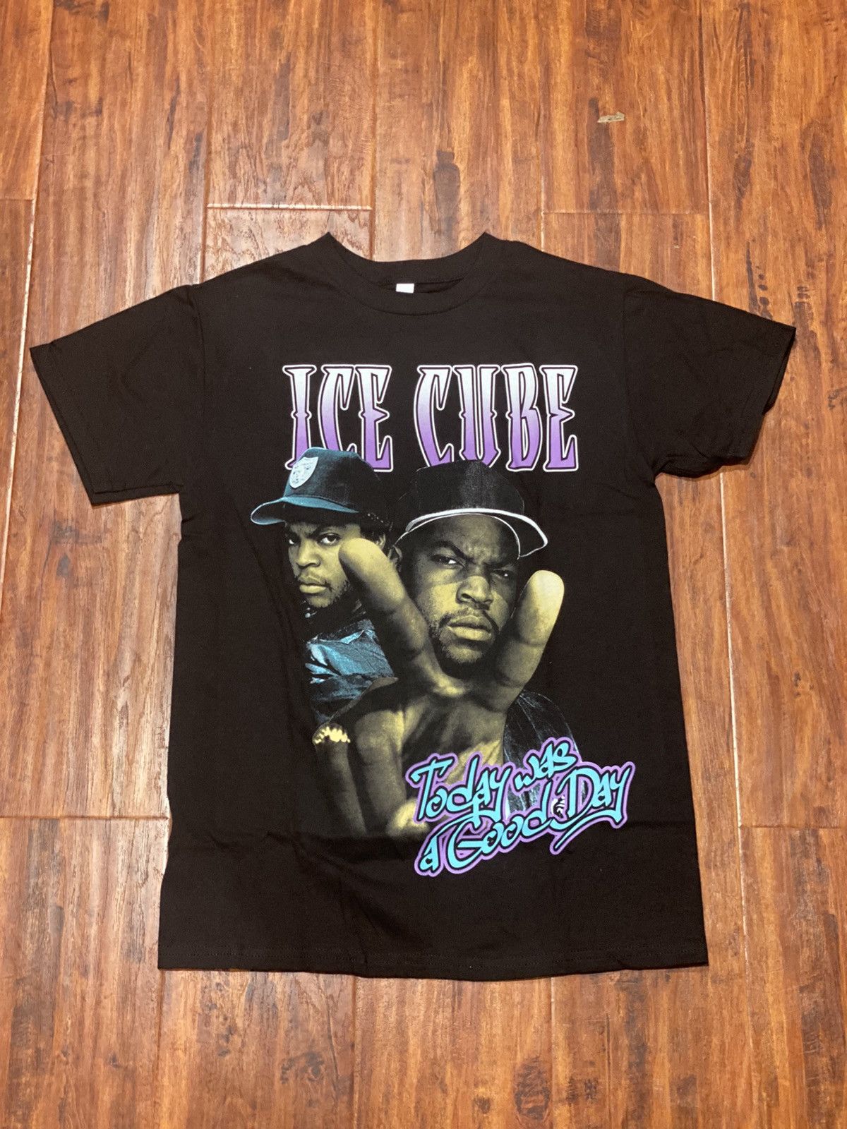 Vintage Ice cube it was a good day graphic t-shirt Size US S / EU 44-46 / 1 - 1 Thumbnail
