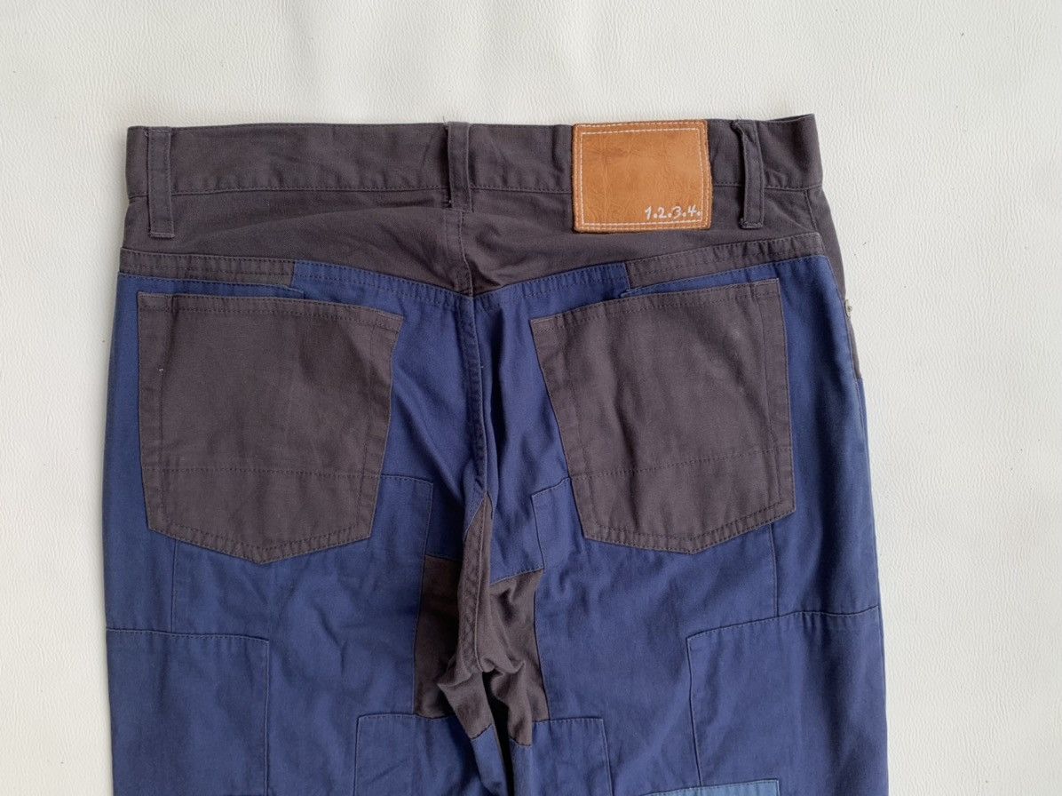 If Six Was Nine × Japanese Brand × Yasuyuki Ishii Vintage Patchwork Les vis a boa jeans pants Size US 31 - 4 Thumbnail