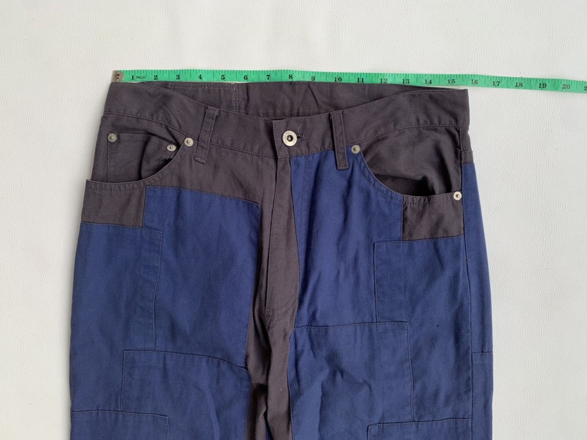If Six Was Nine × Japanese Brand × Yasuyuki Ishii Vintage Patchwork Les vis a boa jeans pants Size US 31 - 8 Thumbnail