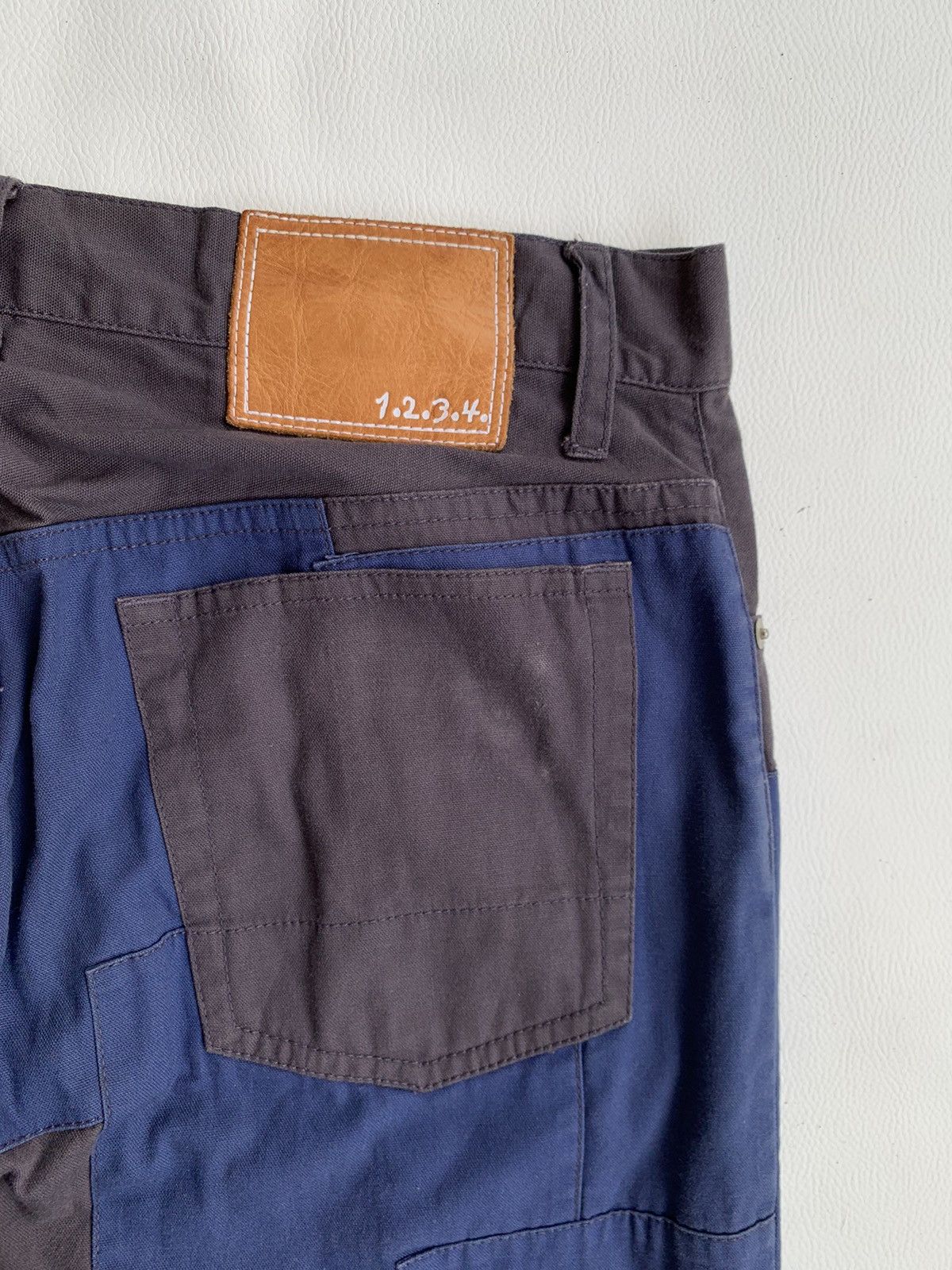 If Six Was Nine × Japanese Brand × Yasuyuki Ishii Vintage Patchwork Les vis a boa jeans pants Size US 31 - 5 Thumbnail